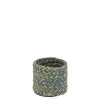 British Colour Standard Assorted Colours Jute Napkin Rings Set of 4